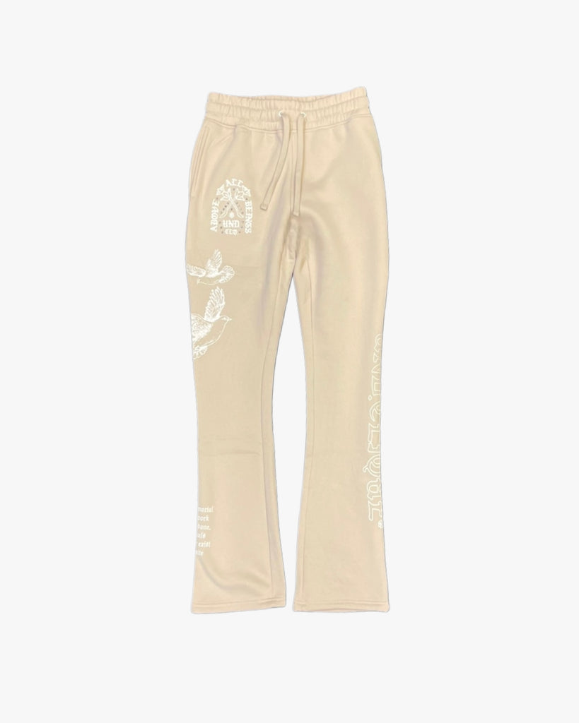 Above All Beings Stacked Joggers