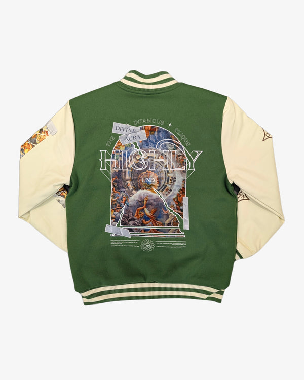 Divine Turn Varsity Jacket