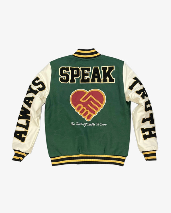 8ighth Dstrkt Kids Truth Varsity Jacket