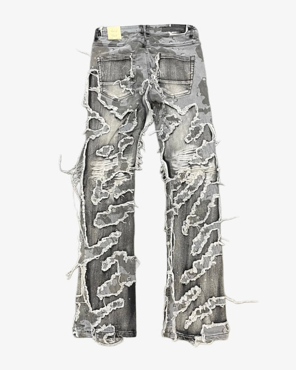 Taker Distressed Edged Jeans