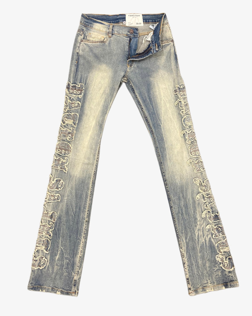 Patron Saints Stacked Pants