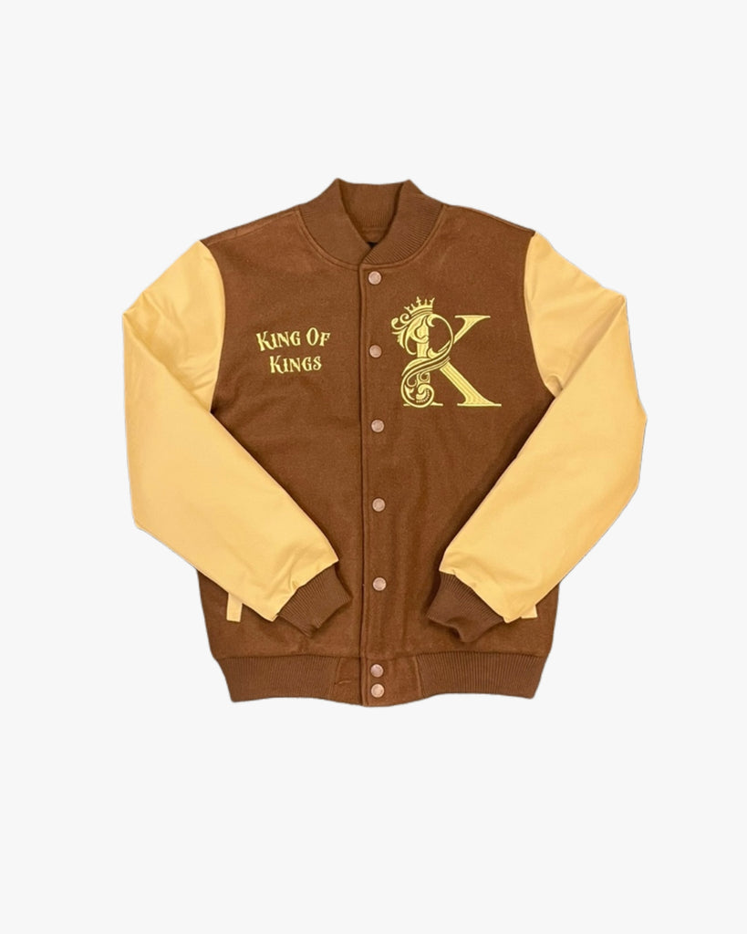 Mens King of Kings Varsity Jacket