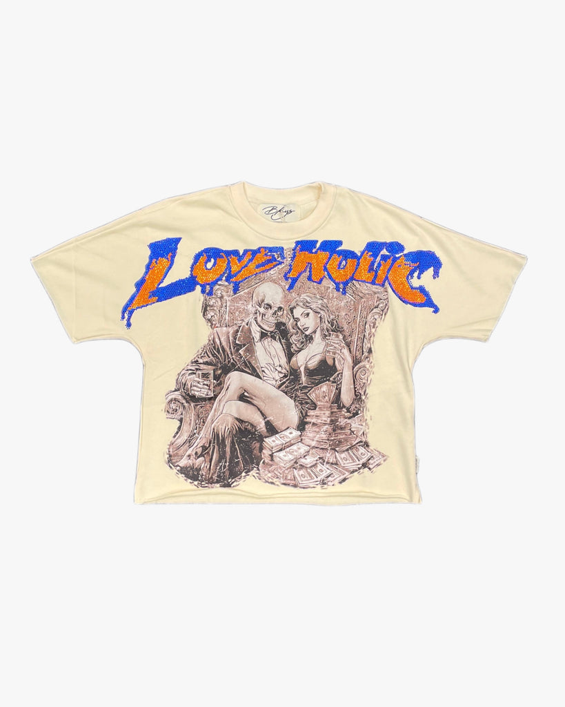 BKYS Love Holic Rhinestone Tee