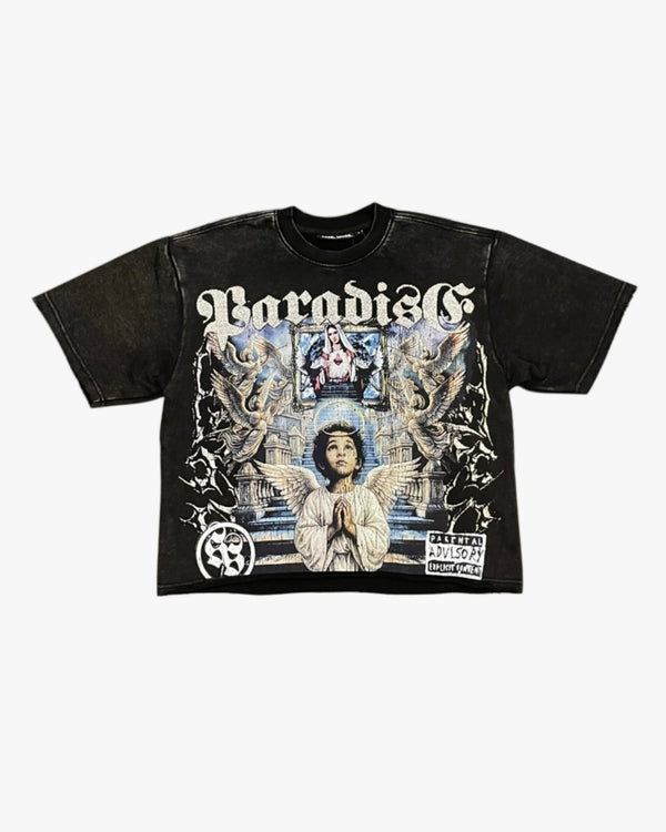 Paradise Angel Cropped Tee