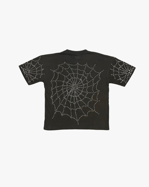 Web Rhinestone Kids Tee