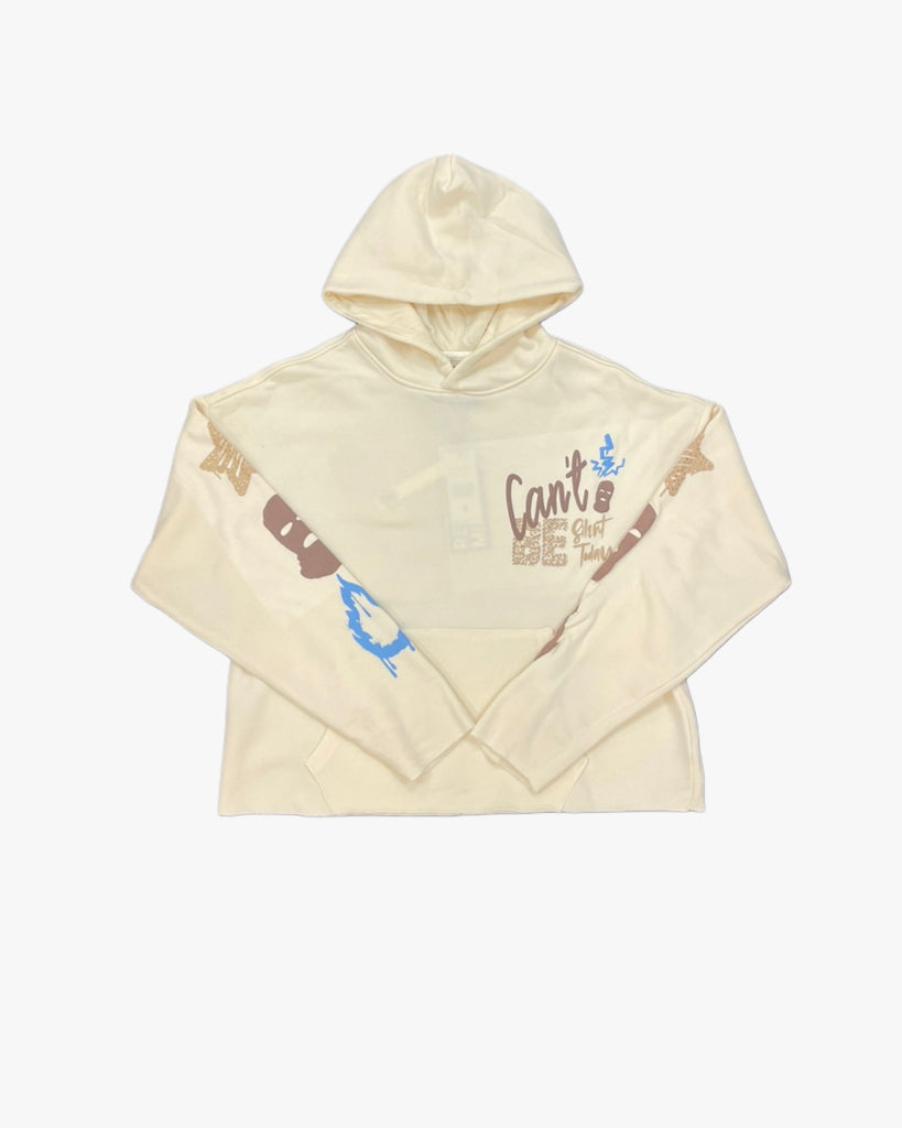 Can't be Silent Cropped Hoodie
