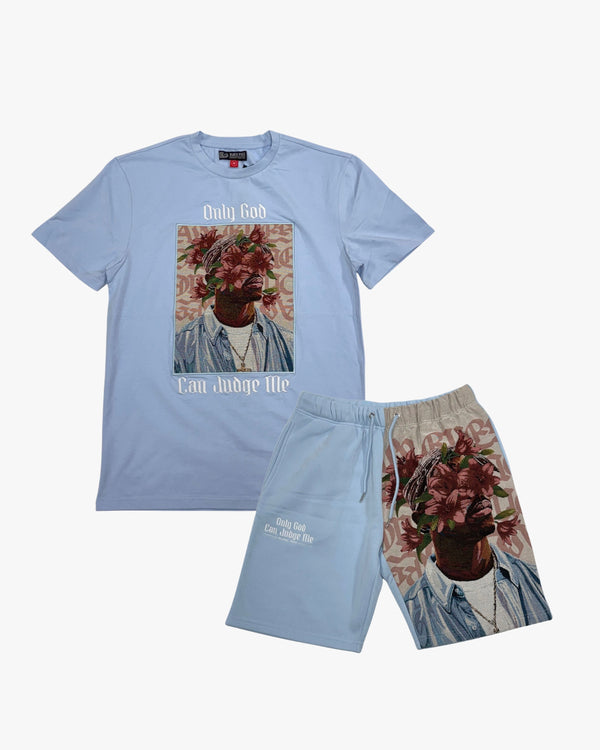 Tupac Graphic Tee & Shorts Set