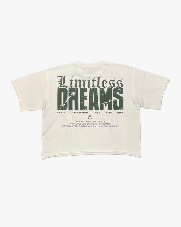 Limitless Rhinestone Cropped Tee