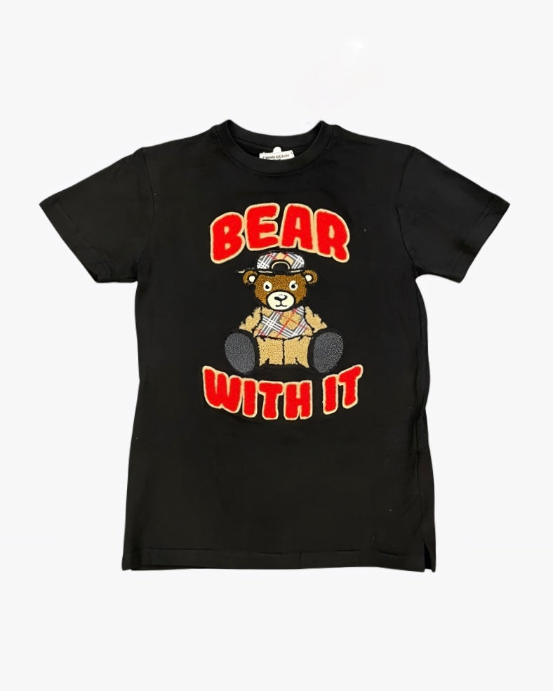 Bear With It Kids Graphic Tee