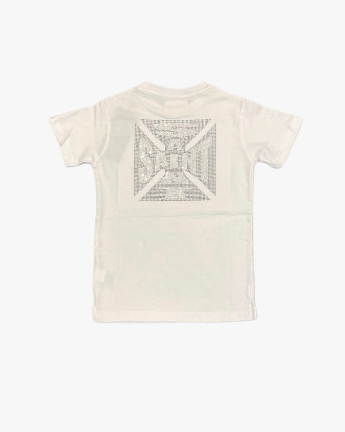 Saint Rhinestone Toddler Tee