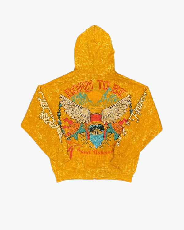 Born to Be Zip Hoodie