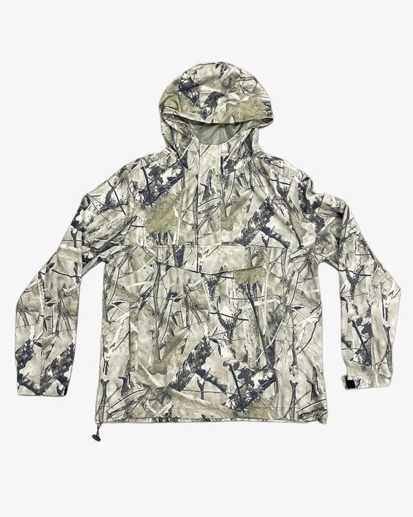 Camo Hooded Pullover Jacket