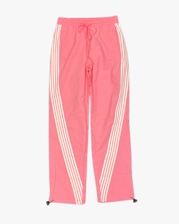Curved Striped Nylon Joggers