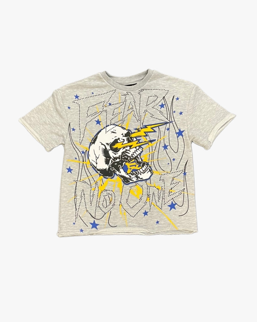 Kids Fear No One Skull Tee