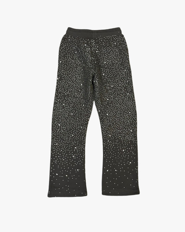 Kids Rhinestone Stacked Sweatpants