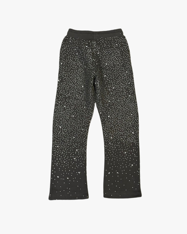 Toddler Rhinestone Stacked Sweatpants