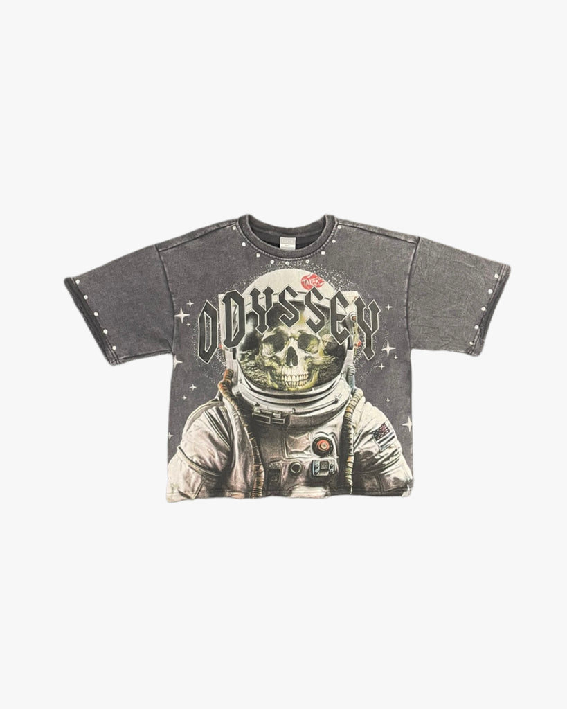 Odyssey Skull Cropped Tee