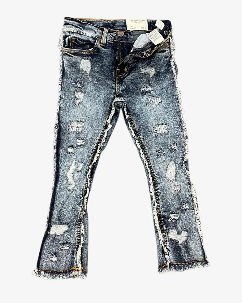 No End Toddlers Stacked Jeans