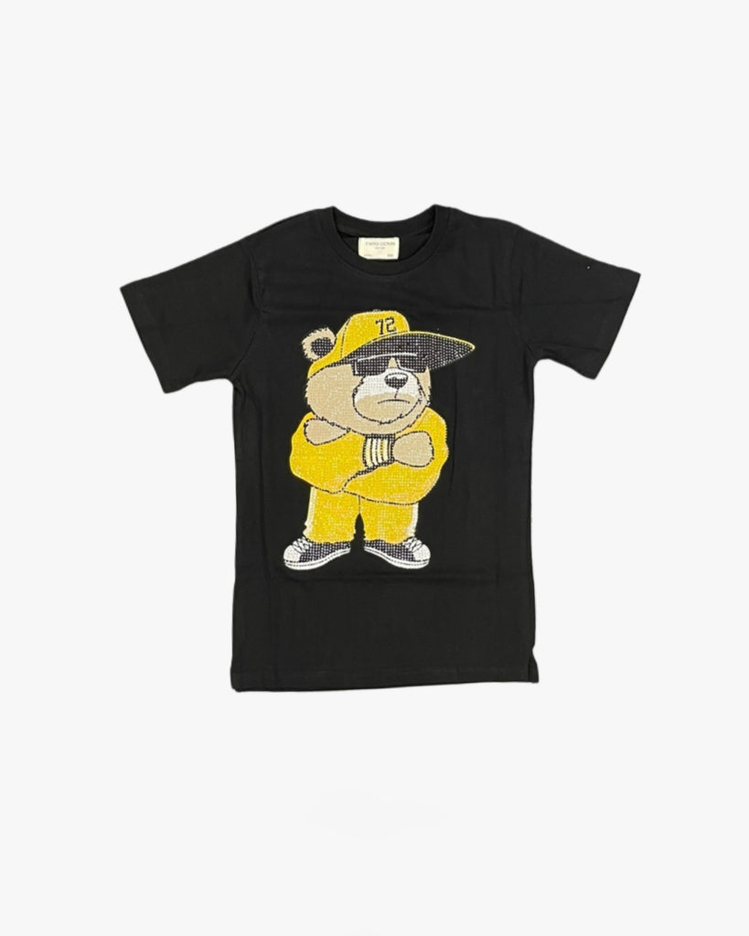 Bear Rhinestone Kids Tee