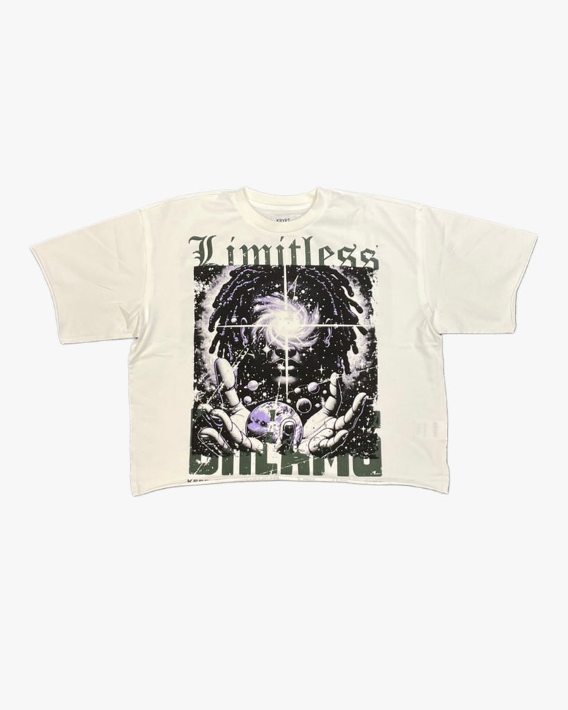 Limitless Rhinestone Cropped Tee