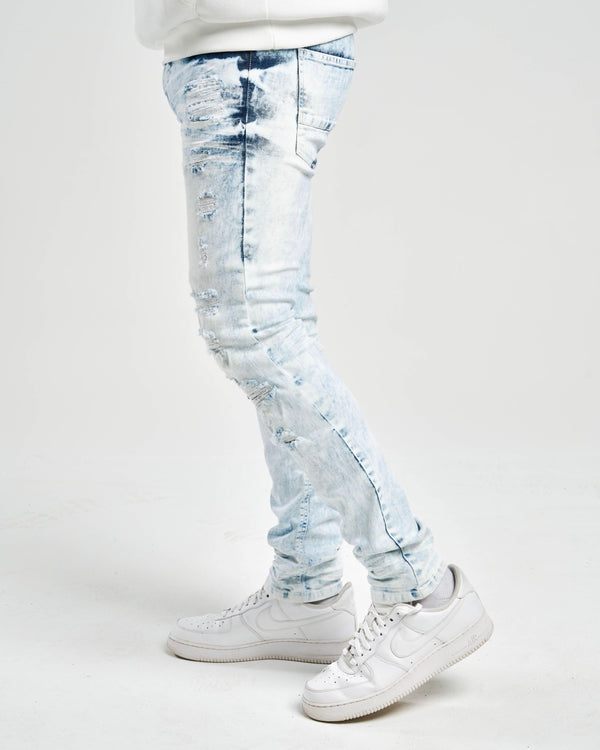 Spark Distressed Slim Jeans