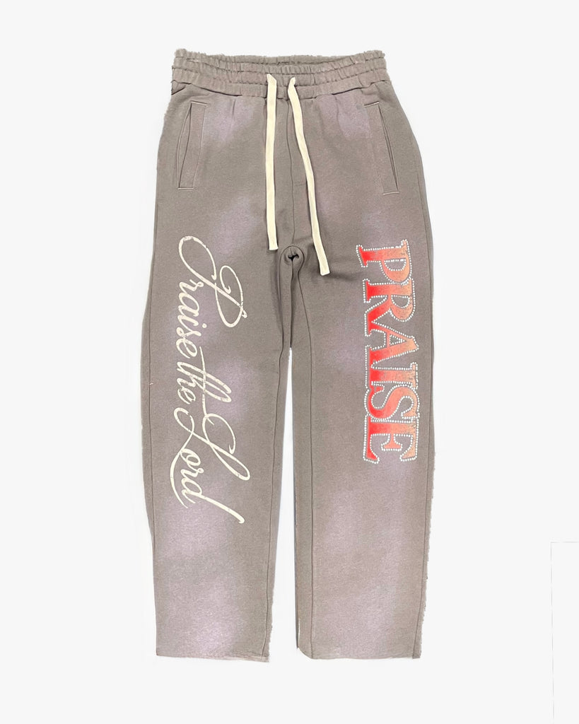 Praise The Lord Acid Wash Joggers