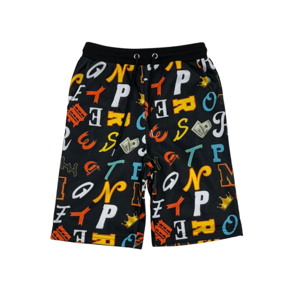 Money Power Respect Kids Shorts