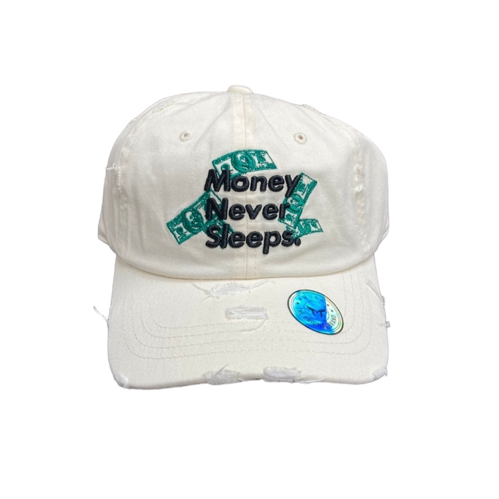 Money Never Sleeps Hat