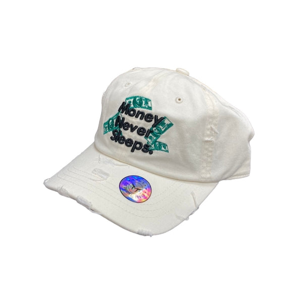 Money Never Sleeps Hat